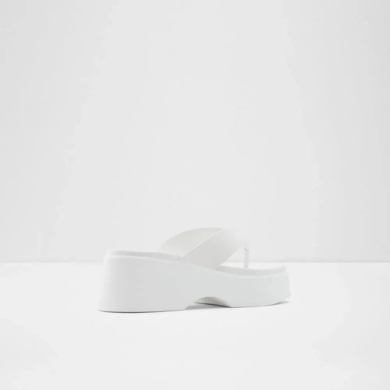 Delphy Women's Flatform Thong Sandal Aldo Fashion Other-White