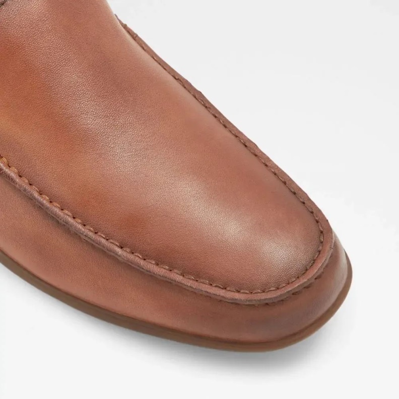 Fashion Cognac Aldo Demetriflex-W Men's Leather Moccasin