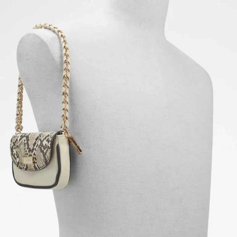 Aldo Fashion Bone Multi Drilimwen Women's Handbag Crossbody