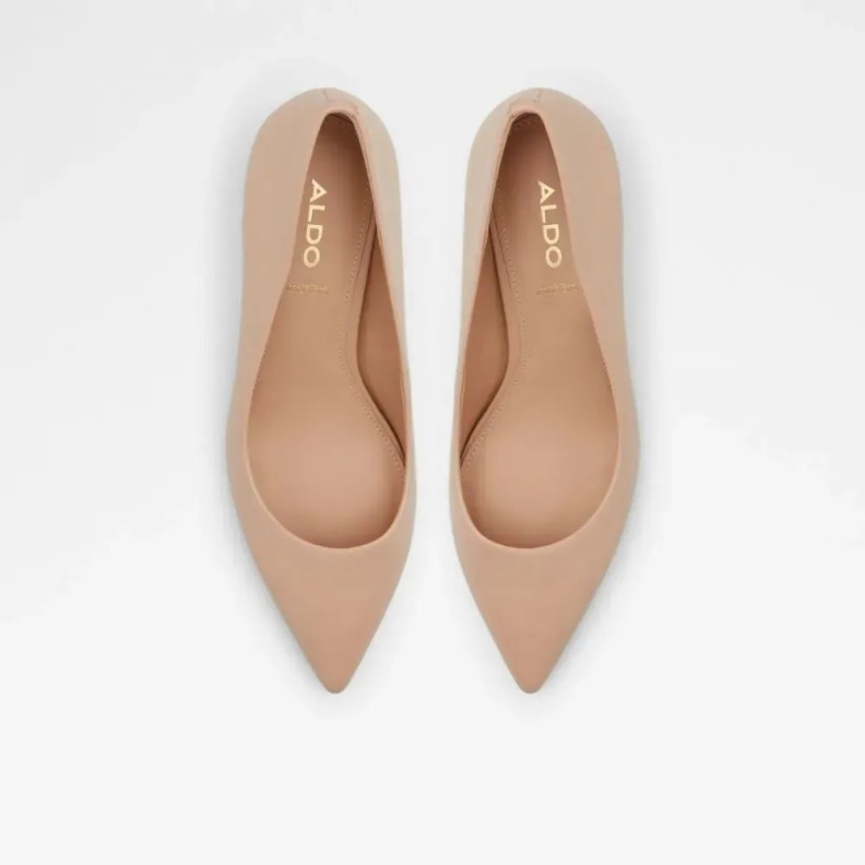 Aldo Fashion Bone Elamaever Women's Block Heel Pump