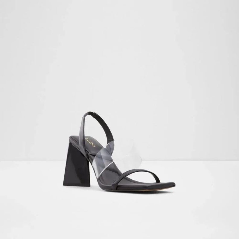 Aldo Fashion Eliss Women's Block Heeled Sandal Black