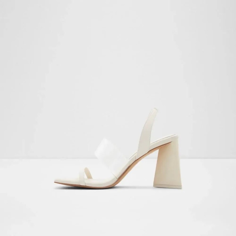 Other White Fashion Aldo Eliss Women's Block Heel Sandal