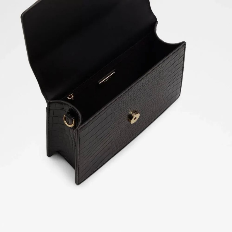 Aldo Black Fashion Enondario Women's Handbag Top Handle