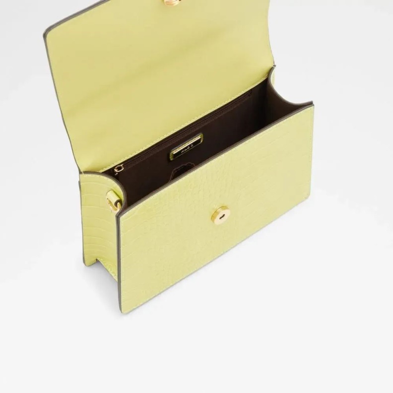 Enondario Women's Handbag Top Handle Fashion Light Yellow Aldo