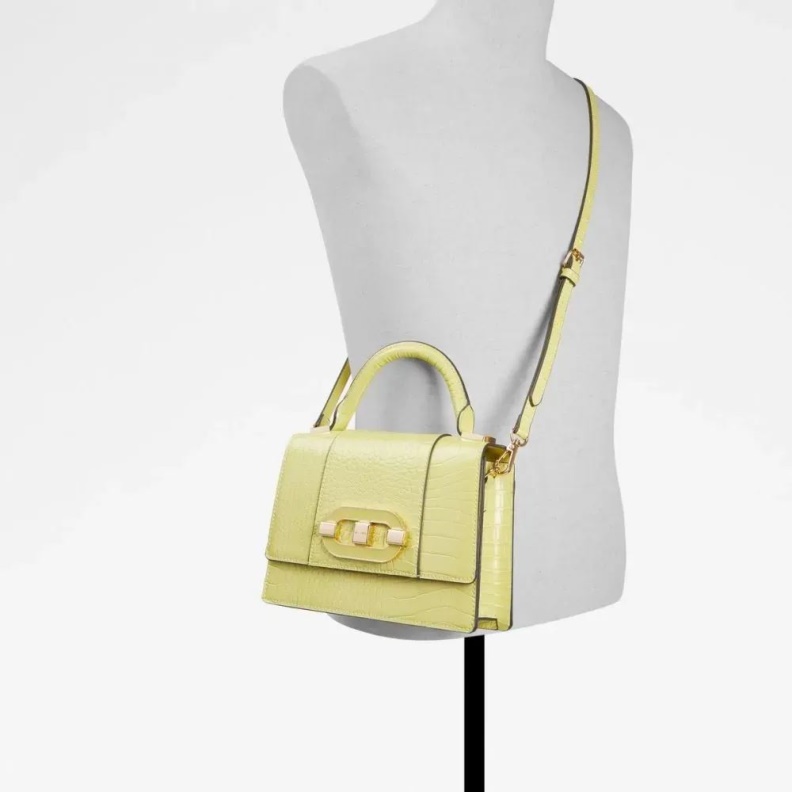 Enondario Women's Handbag Top Handle Fashion Light Yellow Aldo