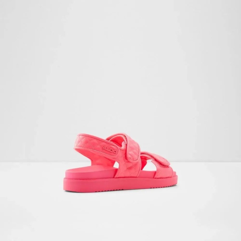 Eowiliwia Women's Flatform Sandal Aldo Fashion Bright-Pink