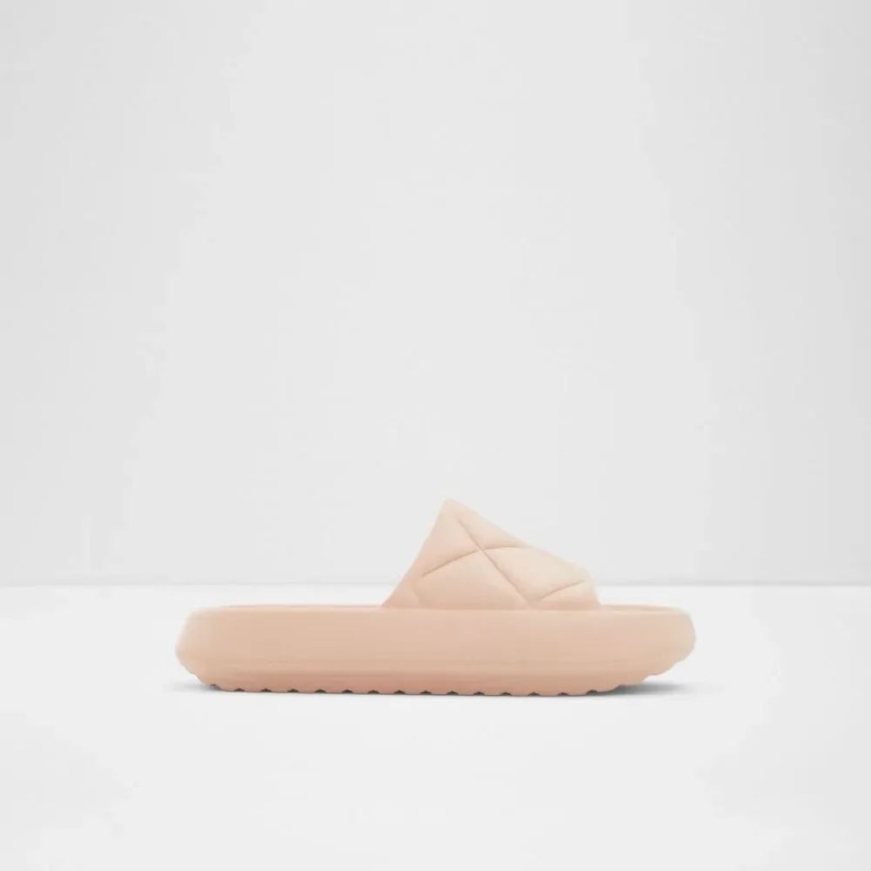 Aldo Ereras Women's Slip-On Sandal Slide Light Pink Fashion
