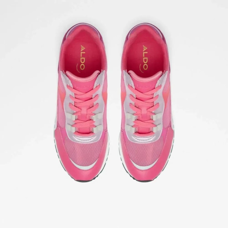 Aldo Pink Fashion Esclub Women's Lace-Up Sneaker