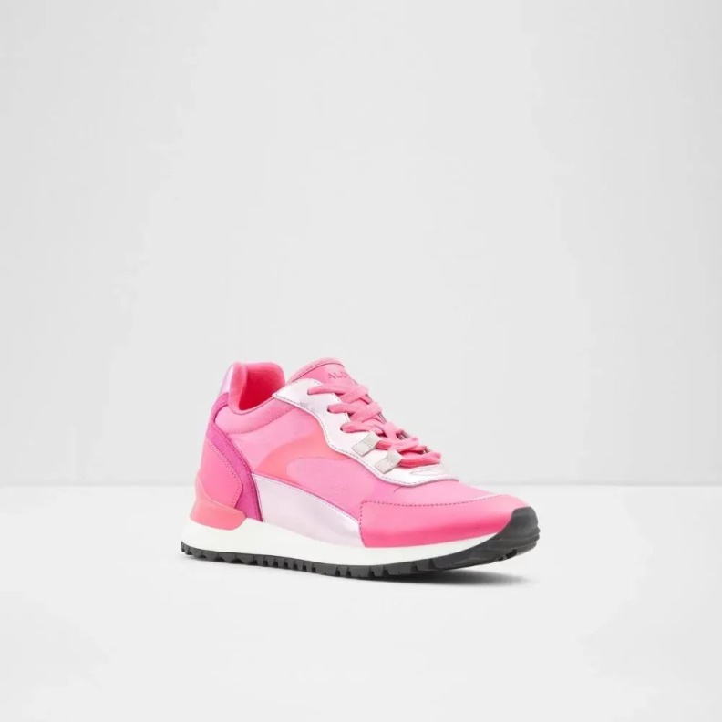 Aldo Pink Fashion Esclub Women's Lace-Up Sneaker