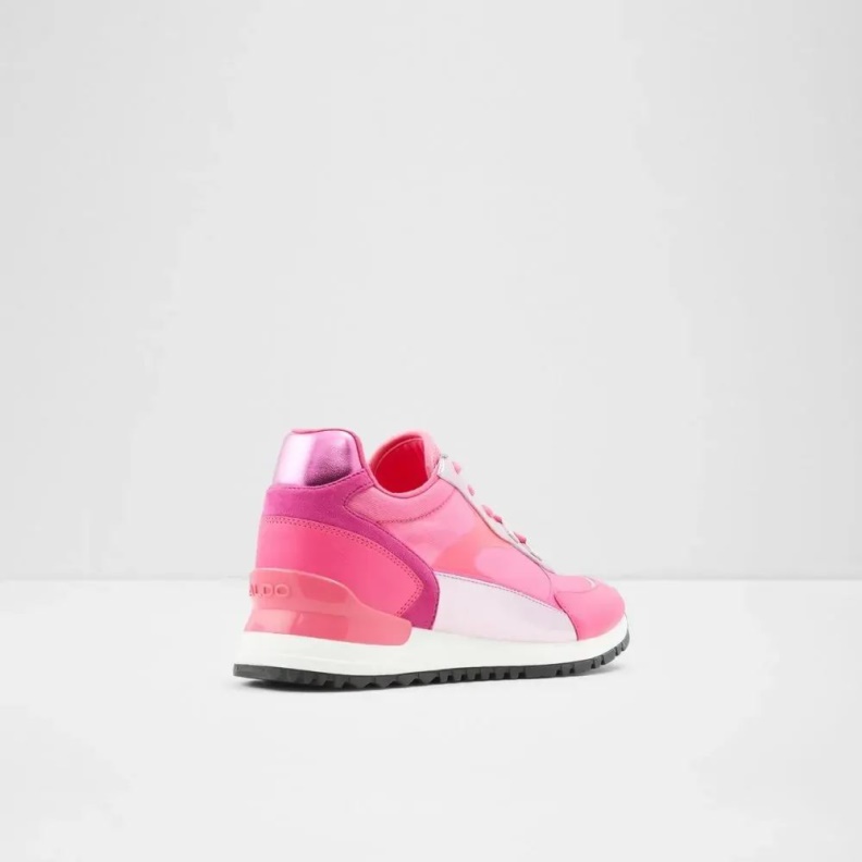 Aldo Pink Fashion Esclub Women's Lace-Up Sneaker