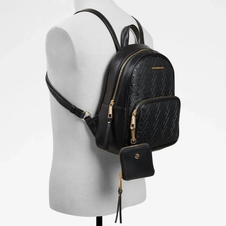 Aldo Fashion Black Faybaen Women's Handbag Backpack