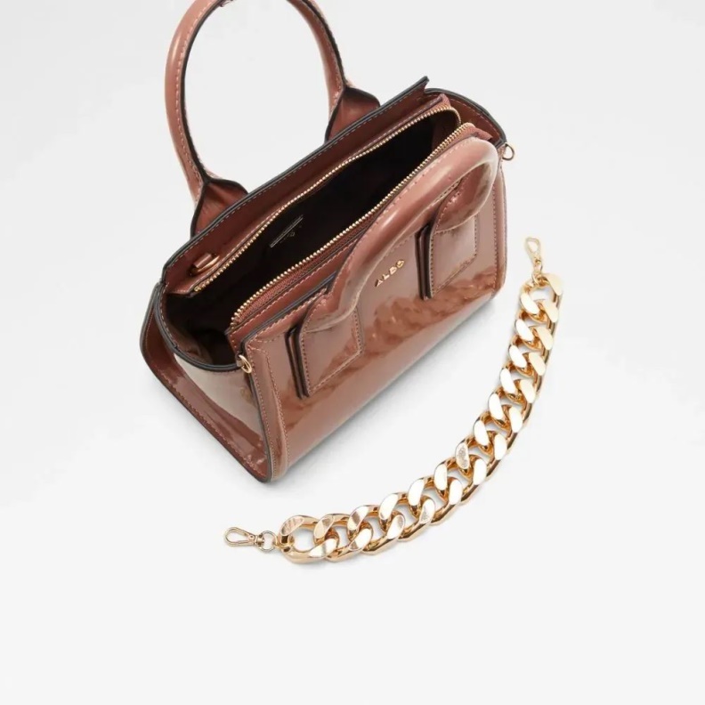 Dark-Beige Aldo Fashion Faby Women's Handbag Satchel