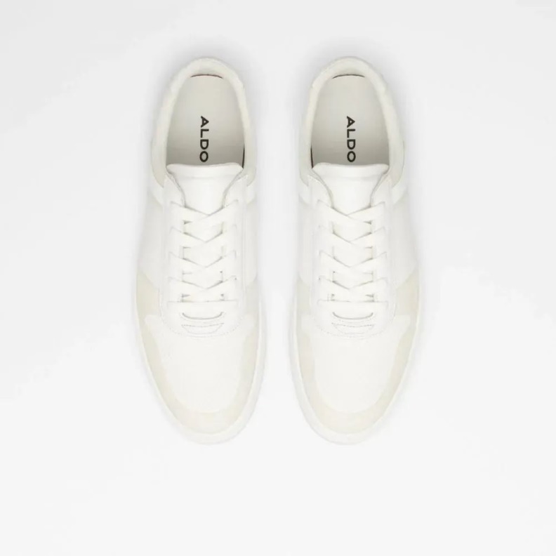 Fashion Aldo White Feasen Men's Low Top Sneaker