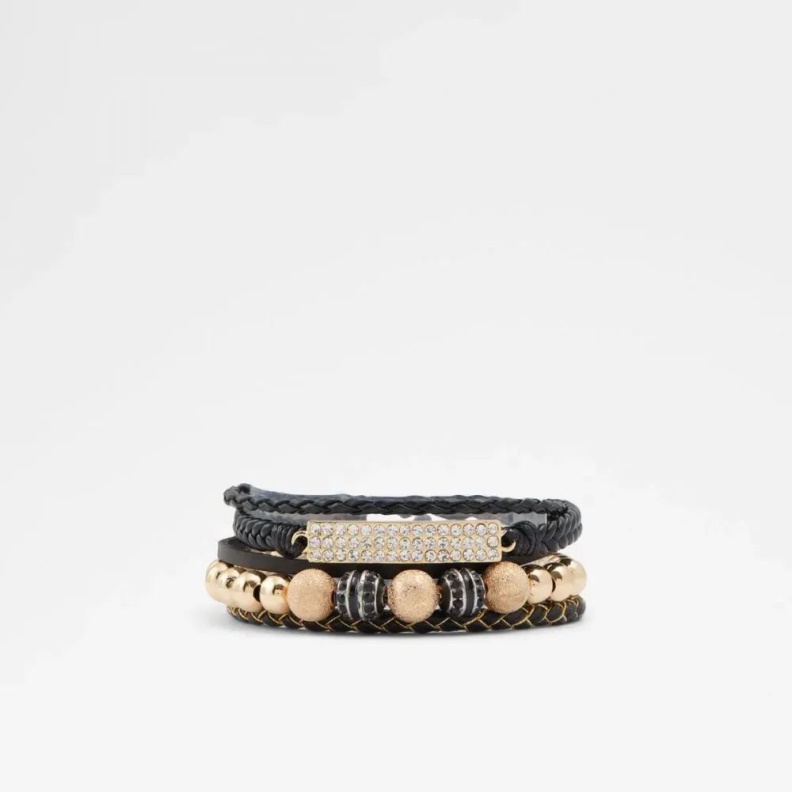Black/Gold Multi Fashion Aldo Fraredon Men's Accessories Bracelet
