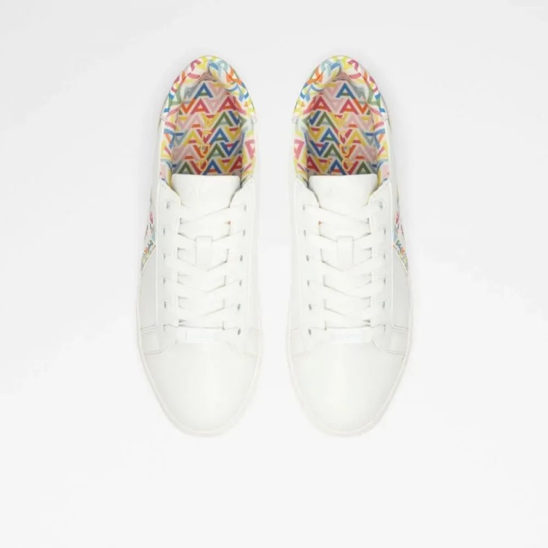 Fran Women's Low Top Sneaker Fashion White-Multi Aldo