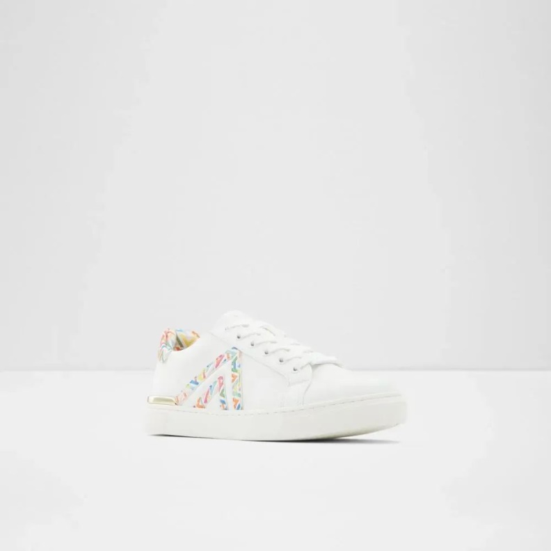 Fran Women's Low Top Sneaker Fashion White-Multi Aldo
