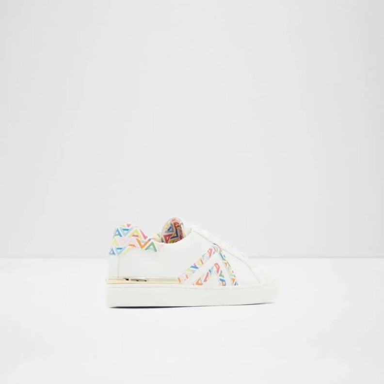 Fran Women's Low Top Sneaker Fashion White-Multi Aldo