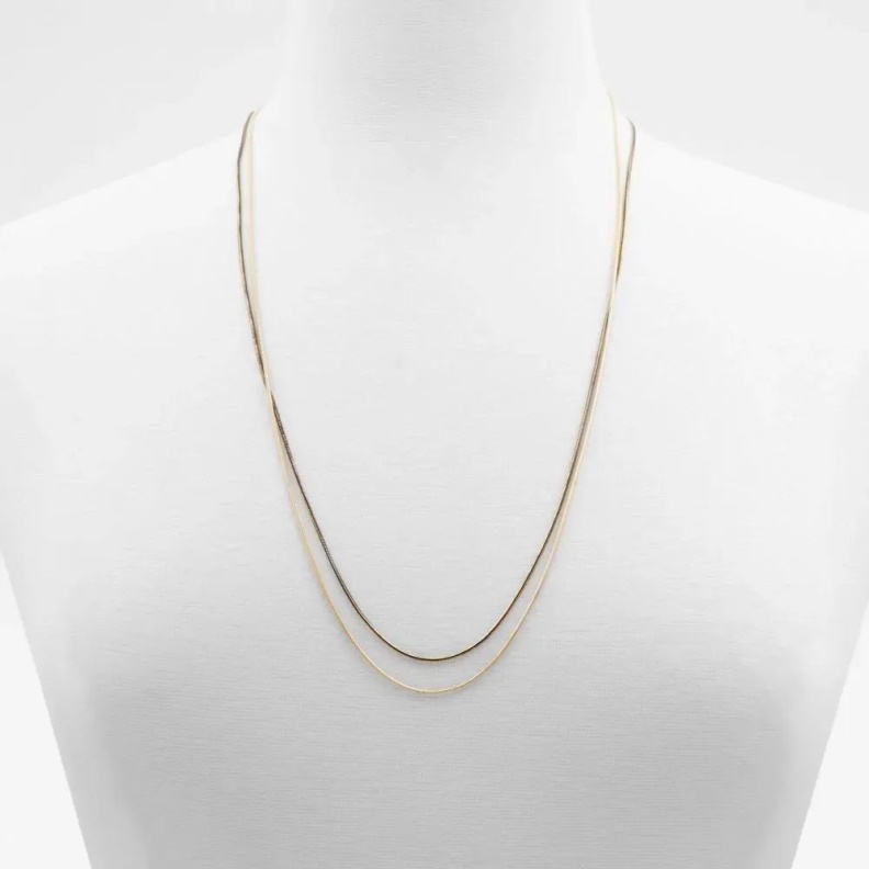 Gaowiel Women's Accessories Mask Chain Fashion Black/Gold Multi Aldo