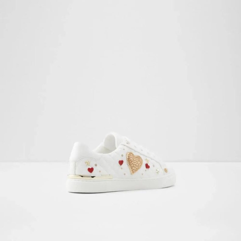 Fashion Aldo White Gi Women's Low Top Sneaker