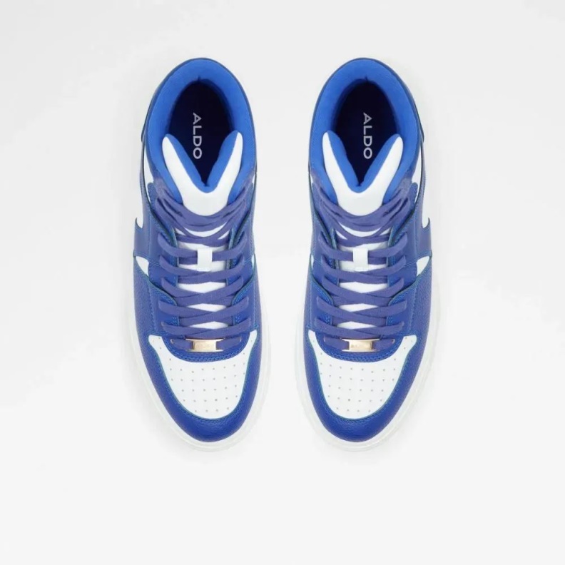 Aldo Fashion Goliath Men's High Top Sneaker Medium-Blue