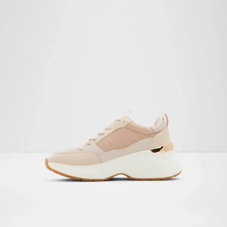 Goodvibes Women's Wedge Sneaker Fashion Aldo Light Pink