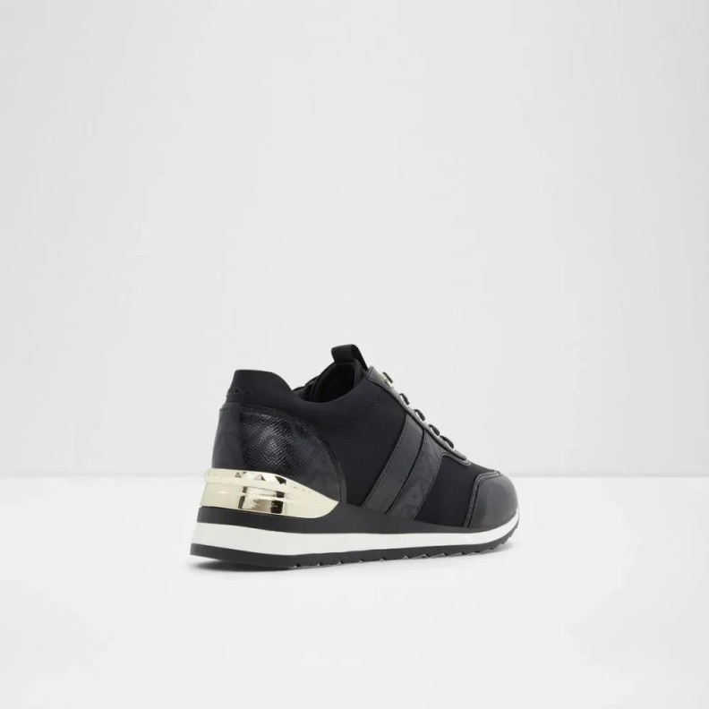 Black Aldo Fashion Greenspan Women's Jogger Sneaker