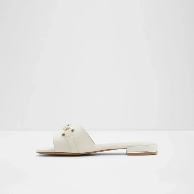 Aldo Other White Fashion Hayhar Women's Flat Slide Sandal