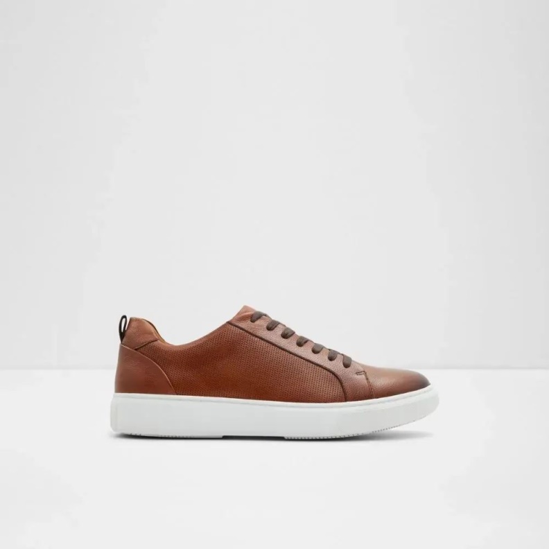 Cognac Fashion Aldo Holmes Men's Low Top Sneaker
