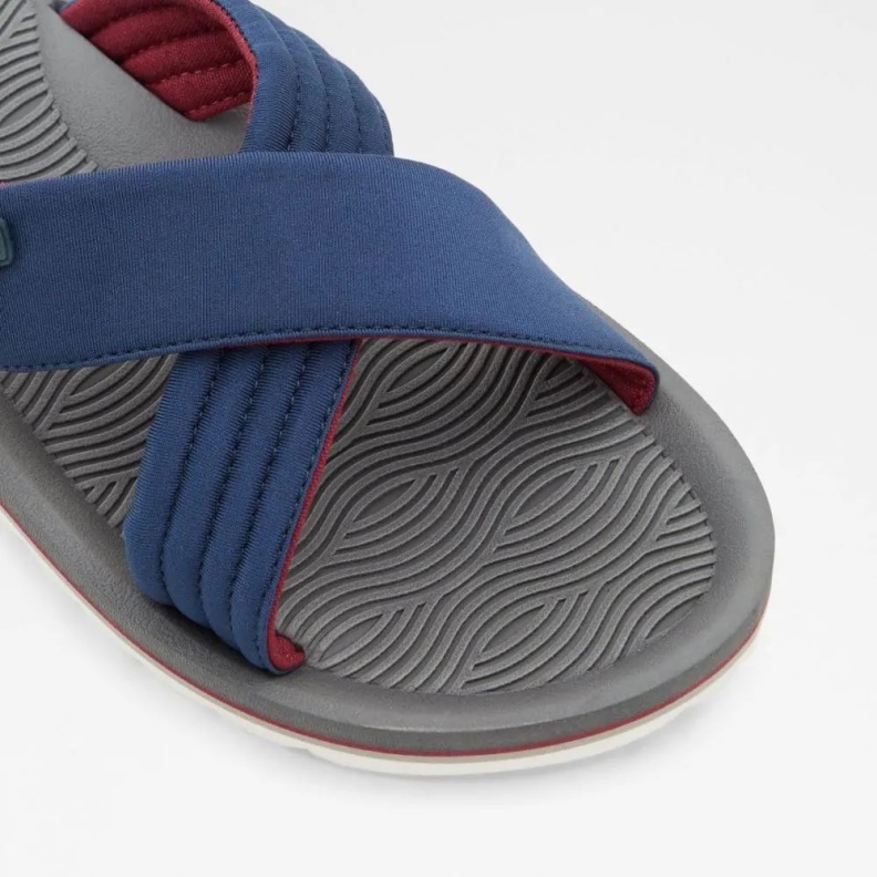 Inderpaul Men's Flat Casual Slide Sandal Aldo Fashion Navy