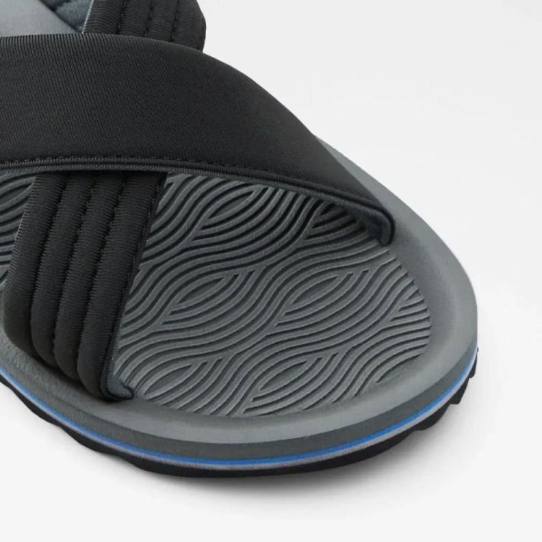 Inderpaul Men's Flat Casual Slide Sandal Fashion Aldo Other-Black