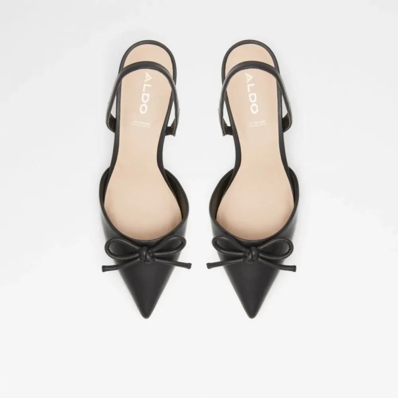 Fashion Black Aldo Javaleria Women's Slip-On Kitten Heel