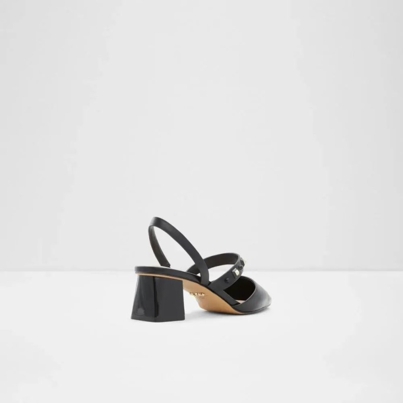Aldo Black Fashion Jennenaldar Women's Novelty Block Heel