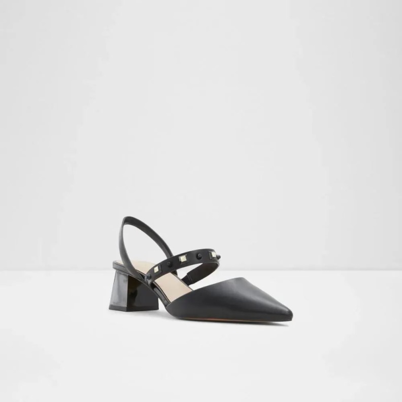 Aldo Black Fashion Jennenaldar Women's Novelty Block Heel
