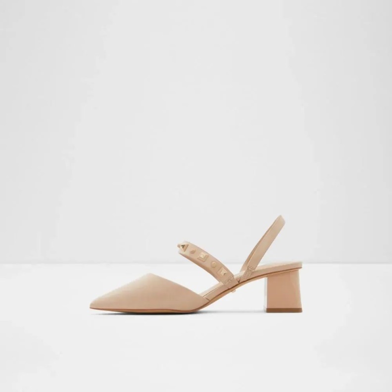 Fashion Aldo Bone Jennenaldar Women's Sling Back Block Heel