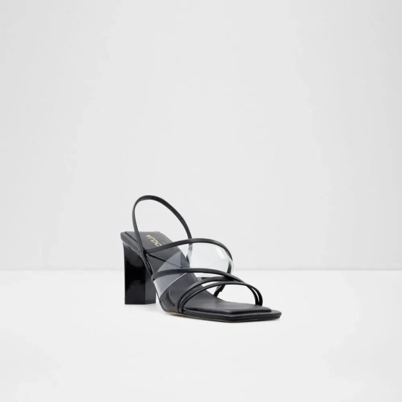 Jennifer Women's Strappy Heeled Sandal Aldo Fashion Black