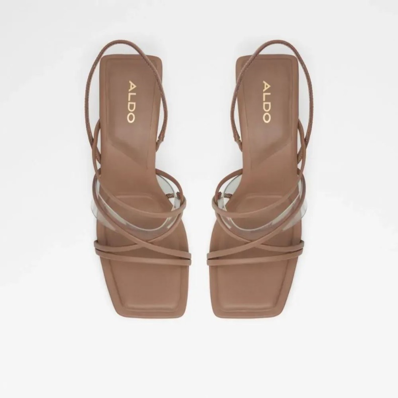 Other Grey Jennifer Women's Sling Back Heeled Sandal Fashion Aldo