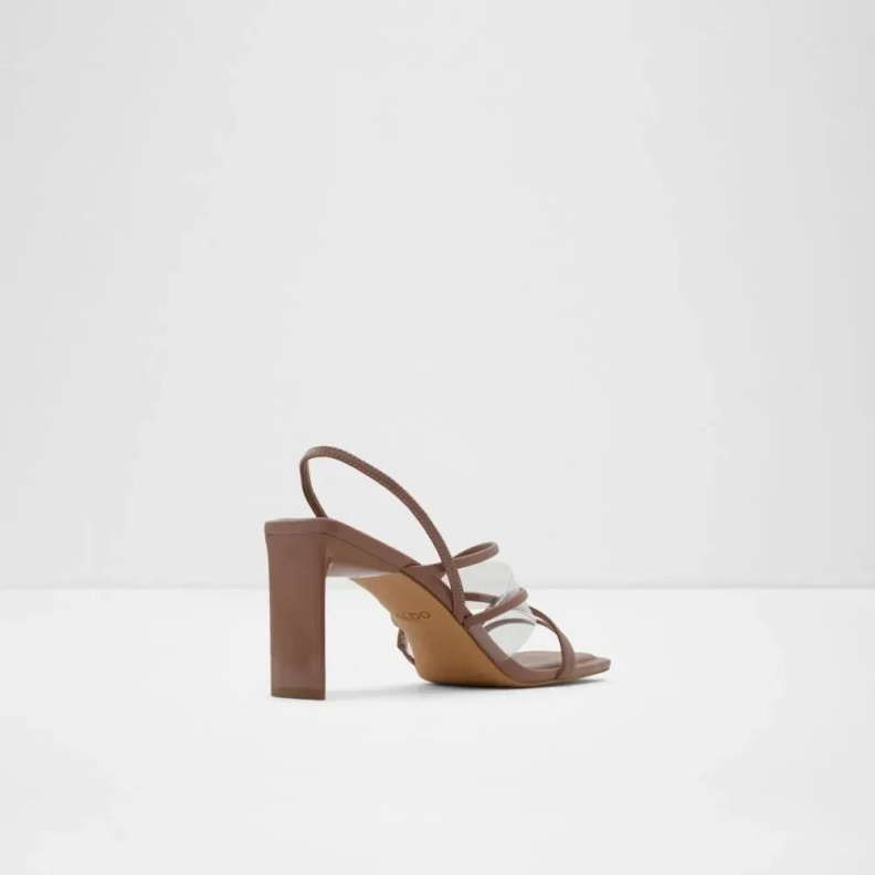 Other Grey Jennifer Women's Sling Back Heeled Sandal Fashion Aldo