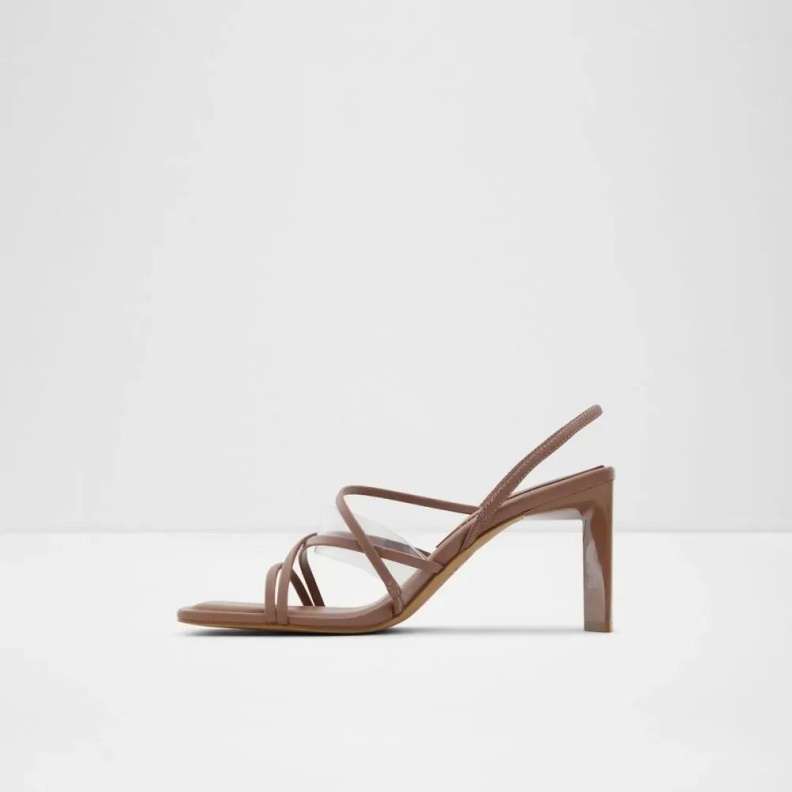 Other Grey Jennifer Women's Sling Back Heeled Sandal Fashion Aldo