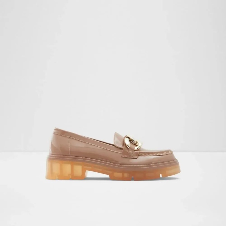Fashion Aldo Kahlow Women's Platform Loafer Bone
