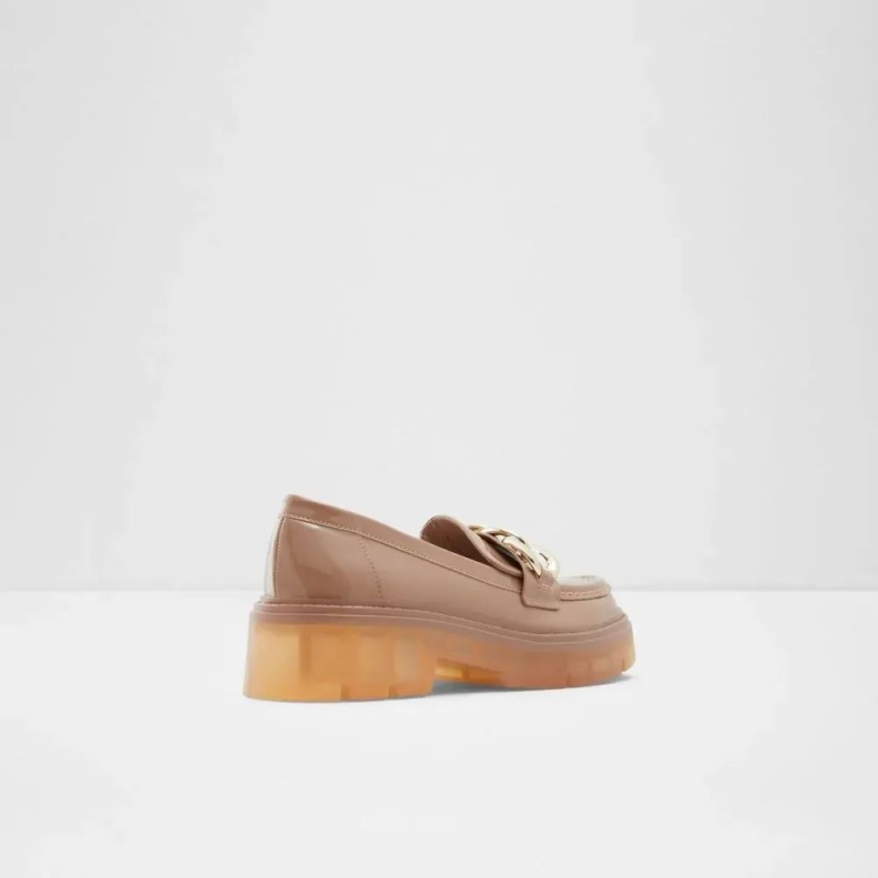 Fashion Aldo Kahlow Women's Platform Loafer Bone