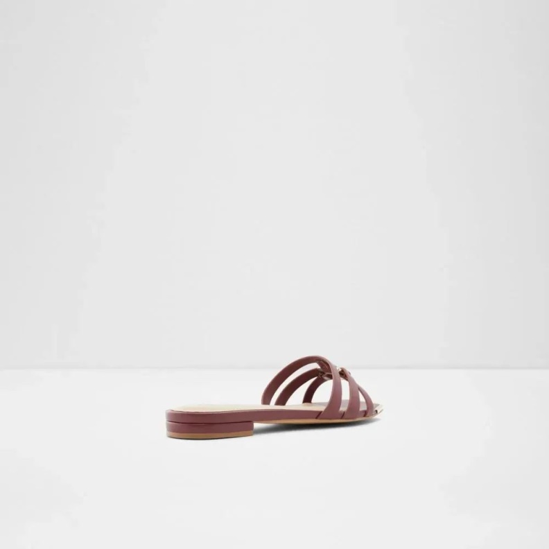 Bordo Aldo Fashion Kedauwen Women's Flat Slide Sandal