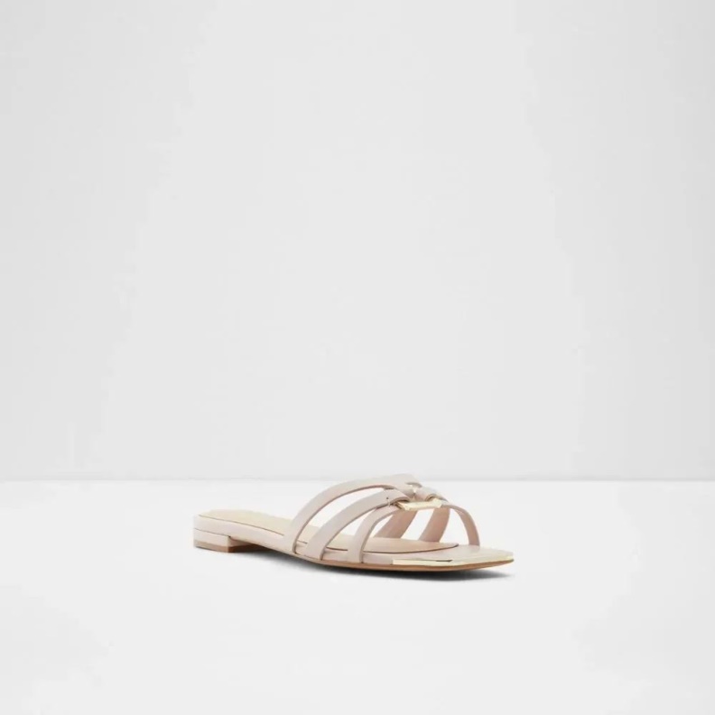 Fashion Aldo Kedauwen Women's Flat Slide Sandal Light Pink