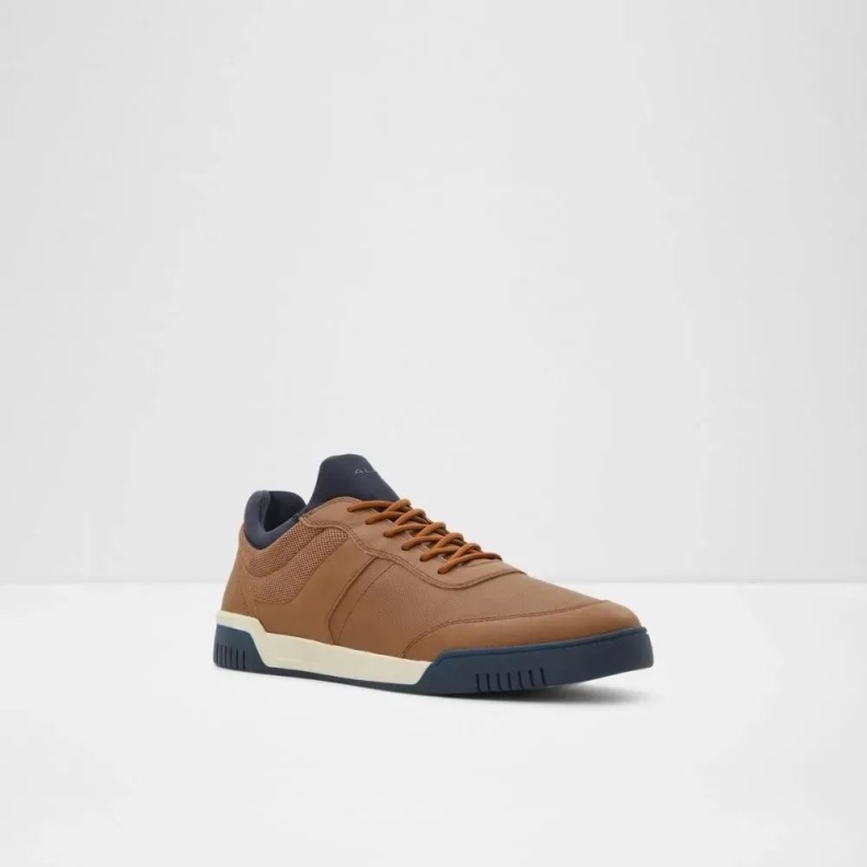 Aldo Fashion Cognac Khristopher Men's Low Top Sneaker