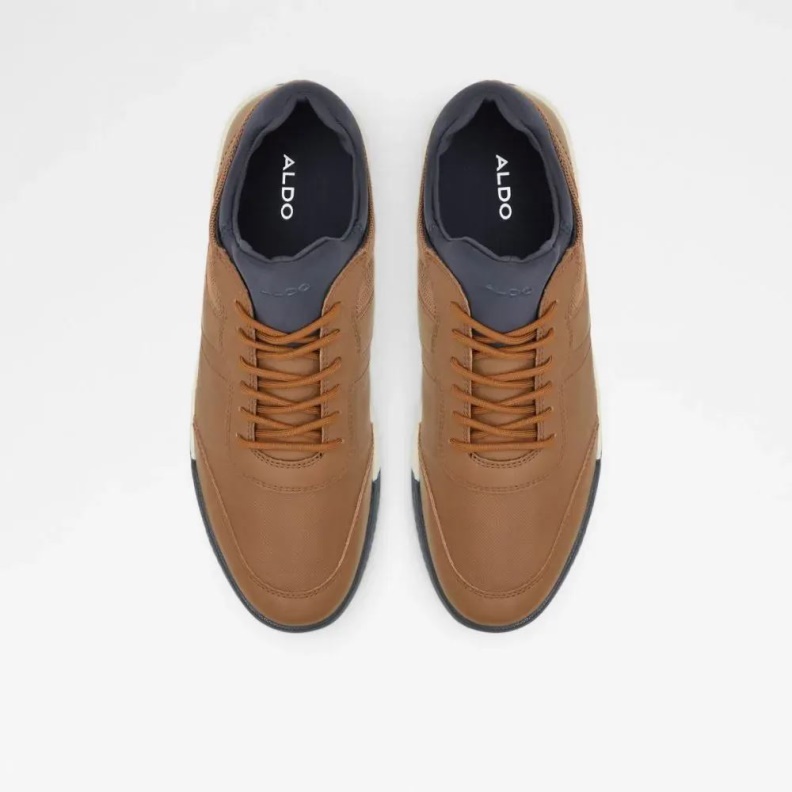 Cognac Fashion Aldo Khristopher Men's Low Top Sneaker