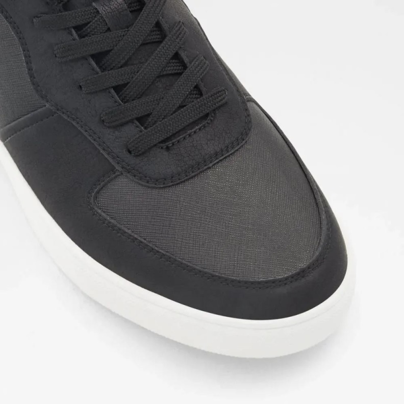 Aldo Kion Men's Low Top Sneaker Black Fashion