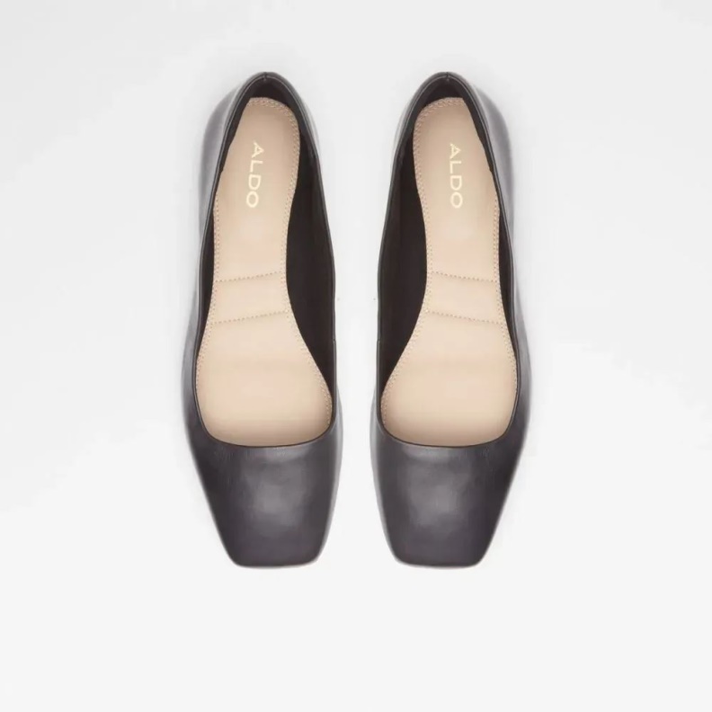 Black Koosaflex Women's Ballerina Flat Aldo Fashion