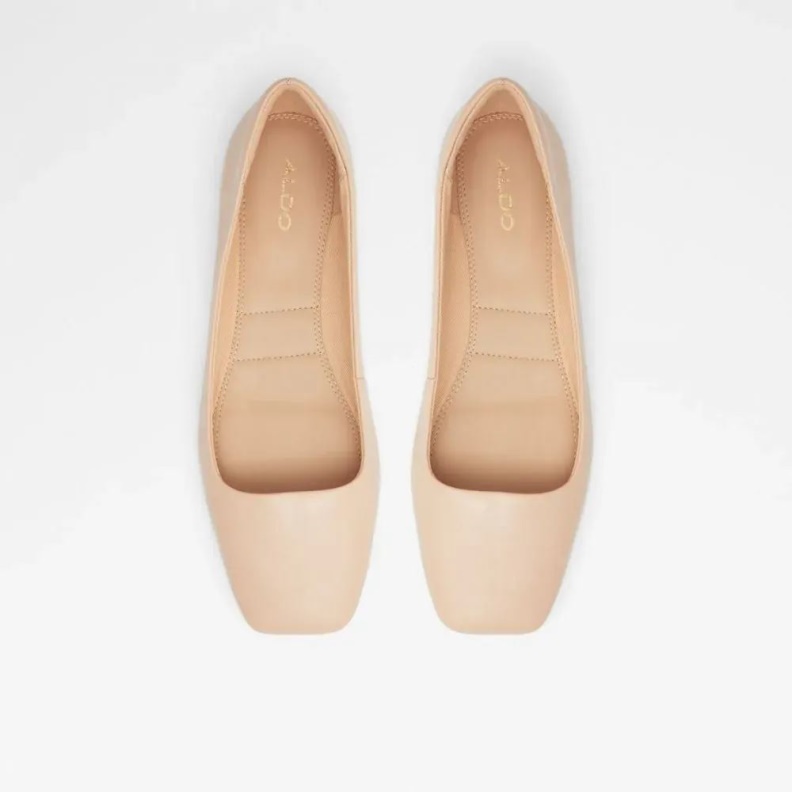 Koosaflex Women's Ballerina Flat Fashion Aldo Bone