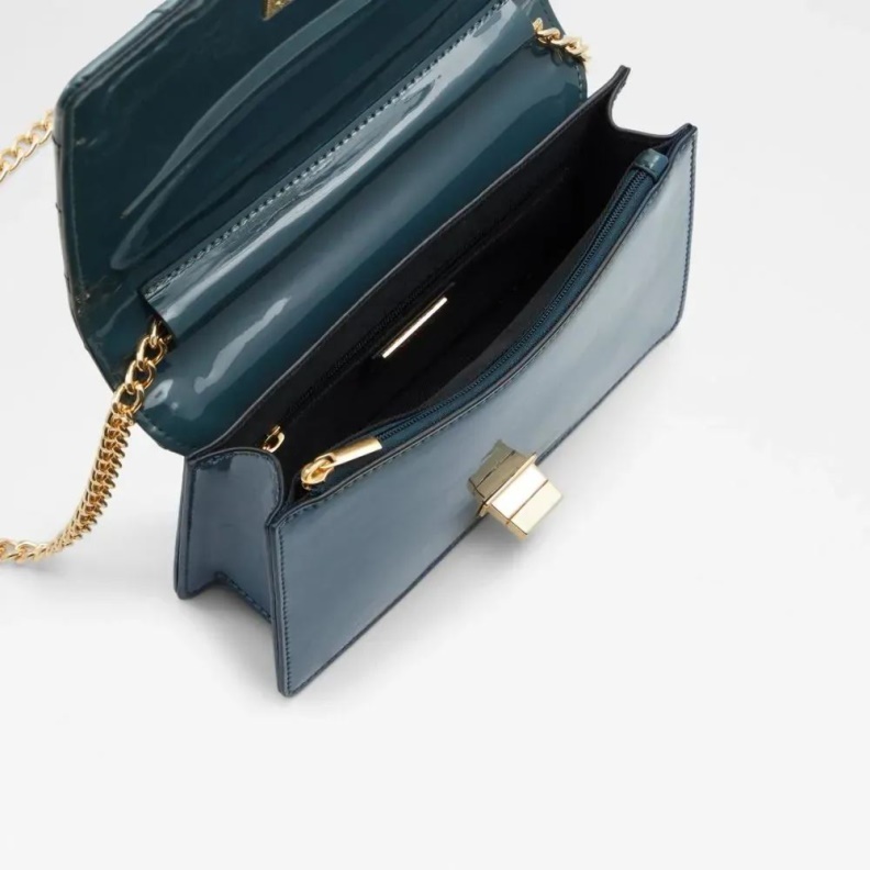 Aldo Kulkyne Women's Handbag Crossbody Teal Fashion