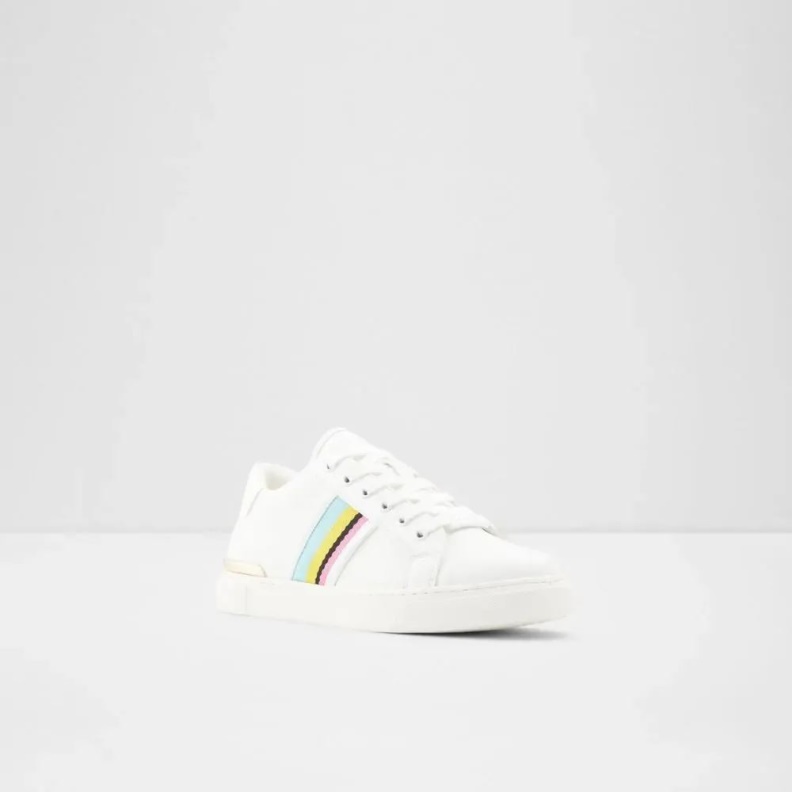 Fashion White Kwena Women's Lace-Up Sneaker Aldo