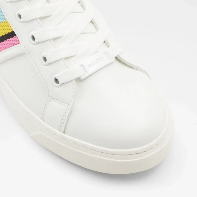 Fashion White Kwena Women's Lace-Up Sneaker Aldo